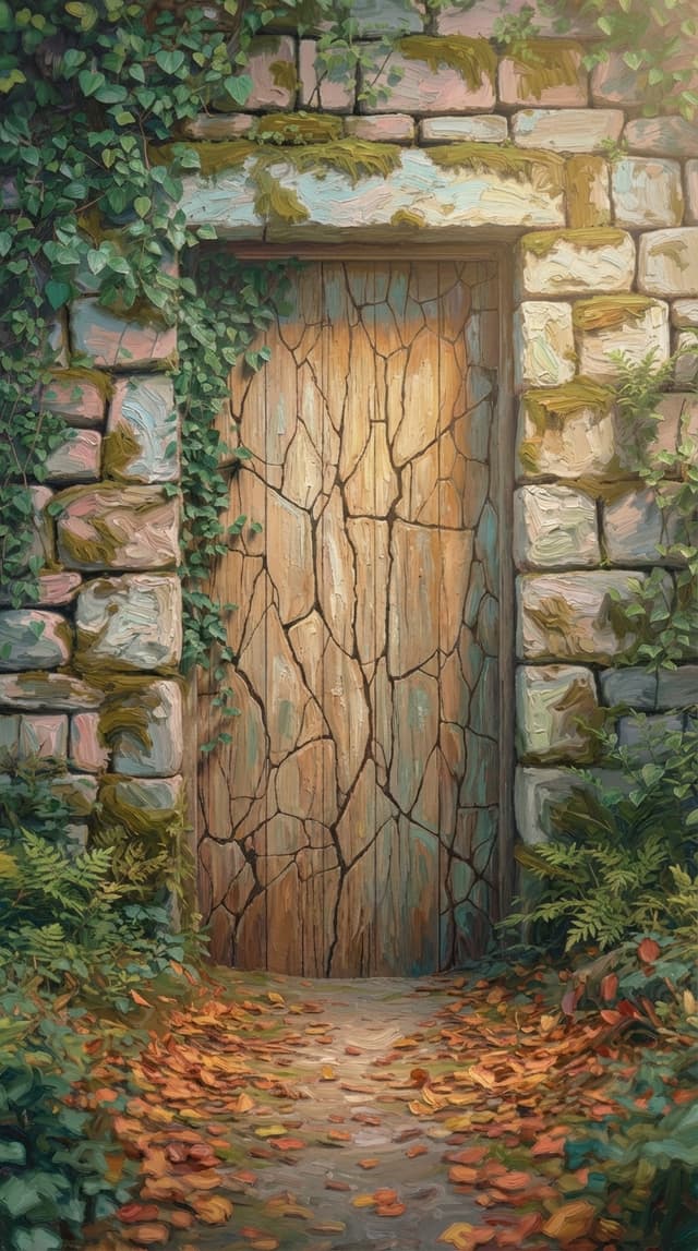 Карточка «Дверь» — колода Сад